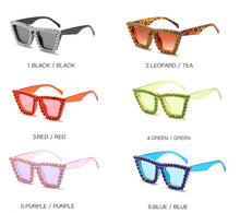 Load image into Gallery viewer, Cat eyes Sunglasses Women Designer  Rhinestone Man/Women Cat Eye Sun Glasses Crystal UV400 Outdoor Oculos De Sol