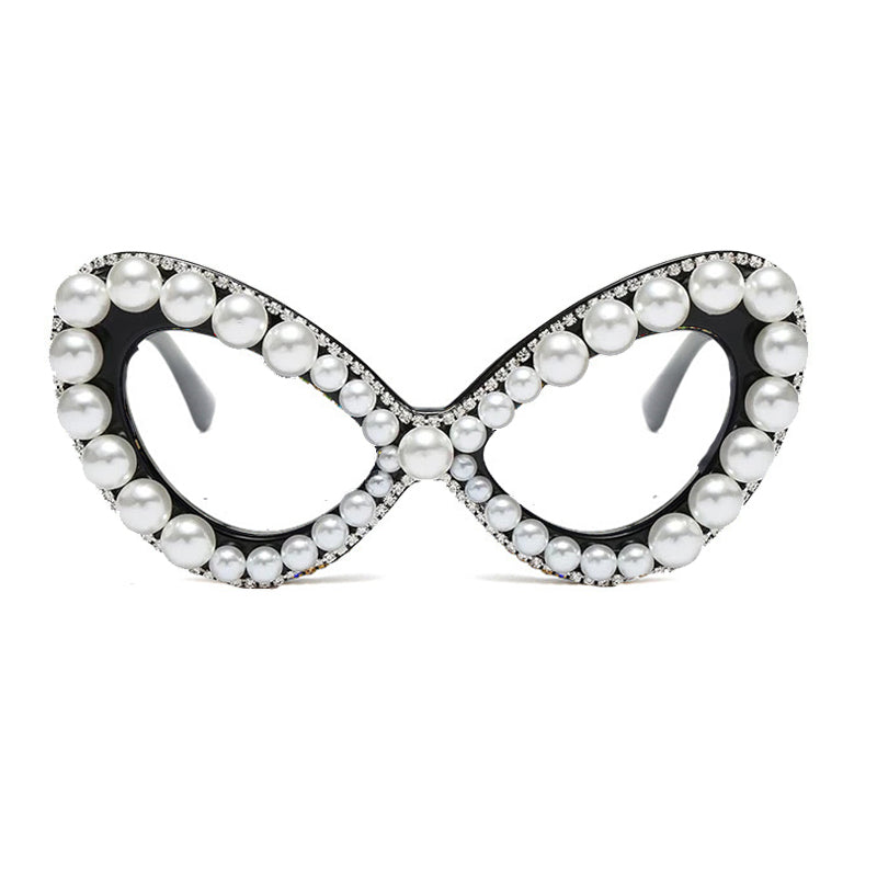 Cat eyes Sunglasses women 2023 Oversized  Crystal Sun glasses Diamond Sun Glasses Oculos UV400