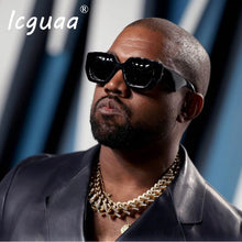 Load image into Gallery viewer, Cat eyes sunglasses women 2023 Plastic Oversized  Sunglasses UV400 Black Shades UV400 eyewear shades