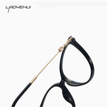 Load image into Gallery viewer, Cat&#39;s Eye Transparent Computer Round Glasses Blue Light Blocking Eyeglass Frame For Women Prescription Eyewear Women&#39;s Eyepieces