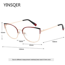 Load image into Gallery viewer, Cat&#39;s EyeWomen&#39;s Decorative Glasses Optical Myopia Reading Prescription Eyeglasses Women&#39;s Eyeglasses With Frame Fake Glasses