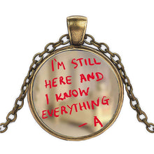 Load image into Gallery viewer, Brand Pretty little liars logo Women&#39;s Choker Statement Copper Copper Chain Pendant Necklace Men&#39;s Clothing Accessories