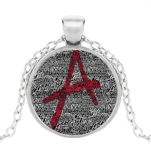 Brand Pretty little liars logo Women's Choker Statement Copper Copper Chain Pendant Necklace Men's Clothing Accessories