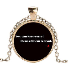 Load image into Gallery viewer, Brand Pretty little liars logo Women&#39;s Choker Statement Copper Copper Chain Pendant Necklace Men&#39;s Clothing Accessories