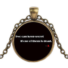 Load image into Gallery viewer, Brand Pretty little liars logo Women&#39;s Choker Statement Copper Copper Chain Pendant Necklace Men&#39;s Clothing Accessories
