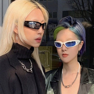 Celebrity Sunglasses 2023 Lady Bungee Hip Hop Street Photography Sun Glasses Men Women Shades