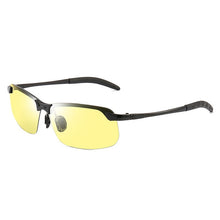 Carica l&#39;immagine nel visualizzatore di Gallery, Chameleon Pochromic Sunglasses Men Women Polarized Driving Fishing PC Frame Sunglasses Day Night Vision UV400