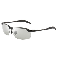 Carica l&#39;immagine nel visualizzatore di Gallery, Chameleon Pochromic Sunglasses Men Women Polarized Driving Fishing PC Frame Sunglasses Day Night Vision UV400