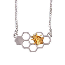 Load image into Gallery viewer, Charm Fashion Necklaces for Women Men Girl Heart Honeycomb Bee Animal Pendant Choker Necklace Jewelry Party Prom Gift