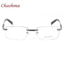 Load image into Gallery viewer, Chashma Brand Designer Titanium Glasses Rimless Mans Optical Glasses Frame Myopia Business Frameless Eyeglasses Frame Man