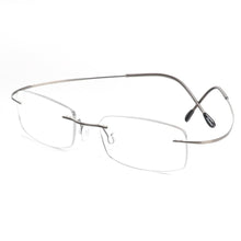 Load image into Gallery viewer, Chashma Brand Titanium Optical Glasses Women and Men Rimless Ultra Light 2 G Only Frame
