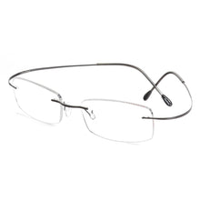 Load image into Gallery viewer, Chashma Brand Titanium Optical Glasses Women and Men Rimless Ultra Light 2 G Only Frame