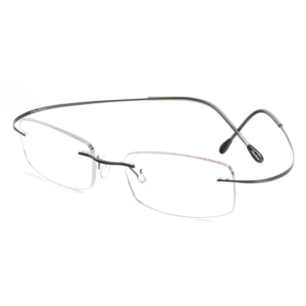 Chashma Brand Titanium Optical Glasses Women and Men Rimless Ultra Light 2 G Only Frame