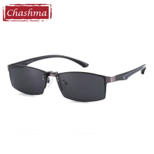Load image into Gallery viewer, Chashma Clip Magnet Glasses Polarized Lenses Half Frame Sunglasses for Men Sport Style Eyewear