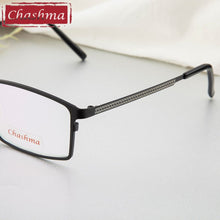 Load image into Gallery viewer, Chashma Gentlemen Pure Titanium Eyeglasses Frame Lentes Optics  Titanium Frames Male Big Black Frames Eye Glasses