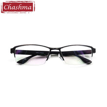 Load image into Gallery viewer, Chashma Prescription Glasses Frame Men Sunglasses Clips Lenses Magnet Eyewear for Recipe Half Frame 2 Clips Spectacles