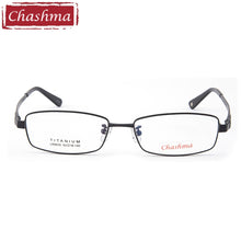 Load image into Gallery viewer, Chashma Pure Titanium Prescription Eye Glasses  Optical Mens Eyewear Frame Titan Eyeglasses Male