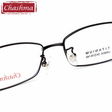 Load image into Gallery viewer, Chashma Pure Titanium Prescription Eye Glasses  Optical Mens Eyewear Frame Titan Eyeglasses Male