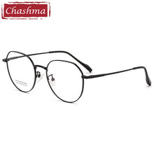 Carica l&#39;immagine nel visualizzatore di Gallery, Chashma Women Retro Eyewear Round Men Prescription Optical Frame Trend Glasses Teens