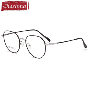 Chashma Women Retro Eyewear Round Men Prescription Optical Frame Trend Glasses Teens