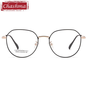 Chashma Women Retro Eyewear Round Men Prescription Optical Frame Trend Glasses Teens
