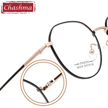 Carica l&#39;immagine nel visualizzatore di Gallery, Chashma Women Retro Eyewear Round Men Prescription Optical Frame Trend Glasses Teens
