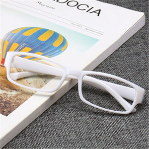 Eyeglasses Retro square clear lens transparent glasses for women men No degree fake glasses deck Myopia Frames