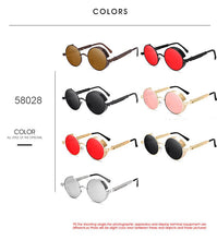 Load image into Gallery viewer, Round Metal Sunglasses Steampunk Ultra low price Men Women Glasses Brand Designer Retro Vintage Sunglasses UV400