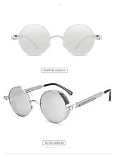 Load image into Gallery viewer, Round Metal Sunglasses Steampunk Ultra low price Men Women Glasses Brand Designer Retro Vintage Sunglasses UV400