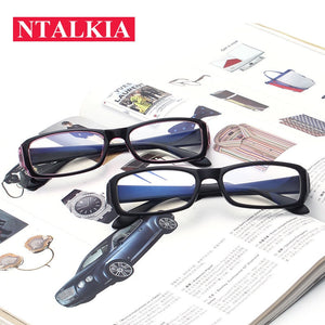 Cheapest Anti-fatigue Eyelasses Small Square Frame For Women's Glasses Radiation Blue Ray Men's Female Computers Eyewear
