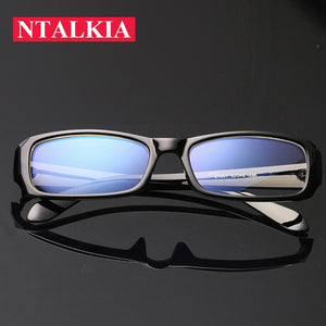 Cheapest Anti-fatigue Eyelasses Small Square Frame For Women's Glasses Radiation Blue Ray Men's Female Computers Eyewear