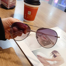 Load image into Gallery viewer, Chic 90s Pink Pilot Women Sunglasses  2023 Australia Designer Men Round Sun Glasses Ladies Driving Shades Summer UV400