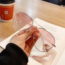 Load image into Gallery viewer, Chic 90s Pink Pilot Women Sunglasses  2023 Australia Designer Men Round Sun Glasses Ladies Driving Shades Summer UV400