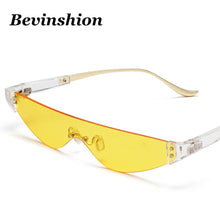 Load image into Gallery viewer, Chic Cat Eye Sunglasses Men Women Rimless Sun Glasses Ins Cool 2023 Eyegasses Glasses Clear Brand Italy Designer
