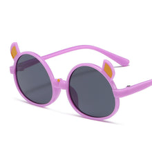 Load image into Gallery viewer, Children Boys Girls Cute Round Sunglasses Cartoon Ear Shape  Sun Glasses Kids Vintage Sunglasses Baby Eyewear UV400 Protection