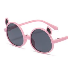 Load image into Gallery viewer, Children Boys Girls Cute Round Sunglasses Cartoon Ear Shape  Sun Glasses Kids Vintage Sunglasses Baby Eyewear UV400 Protection
