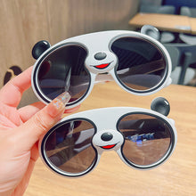 Load image into Gallery viewer, Children Cute Cartoon Panda Personality Street Shooting Sunglasses Boys Girls Outdoor Sunscreen UV400 Sunglasses Kids Sunglasses