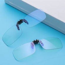Carica l&#39;immagine nel visualizzatore di Gallery, Occhiali per bambini Occhiali anti-luce blu che bloccano la luce blu Occhiali da vista con clip Occhiali per computer senza montatura 