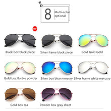 Load image into Gallery viewer, Children Goggle Girls Alloy Sunglasses Hot Fashion  Boys Girls Baby Child Classic Retro Cute Sun Glasses