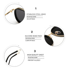 Load image into Gallery viewer, Children Kids Sunglasses Vintage Boys Girls Baby Sun Glasses UV400 Eyewear Cool Classic Gradient Polarized Lens D3053