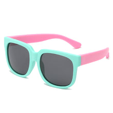Load image into Gallery viewer, Children Polarized Sunglasses Boys Girls Square Sun Glasses Gift For Kids UV400 Eyewear