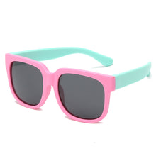 Load image into Gallery viewer, Children Polarized Sunglasses Boys Girls Square Sun Glasses Gift For Kids UV400 Eyewear