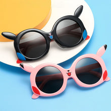 Load image into Gallery viewer, Children Rhinestone Sunglasses Kids Girls Sun Glasses Cat Eye Shape Goggles Baby Travel Glasses UV400 Outdoor Gift gafas de sol