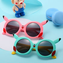 Load image into Gallery viewer, Children Rhinestone Sunglasses Kids Girls Sun Glasses Cat Eye Shape Goggles Baby Travel Glasses UV400 Outdoor Gift gafas de sol