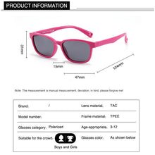 Load image into Gallery viewer, Children Sunglasses Cool Anti-UV Sunglasses Vintage Candy Boys Girls Baby Glasses UV 400 Protection Eyewear 8140