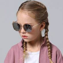 Load image into Gallery viewer, Children Sunglasses Polarized Kids Boys Girls Alloy Vintage Unisex Riding Sun Glasses Cool Outdoor Eyewear UV400 3061