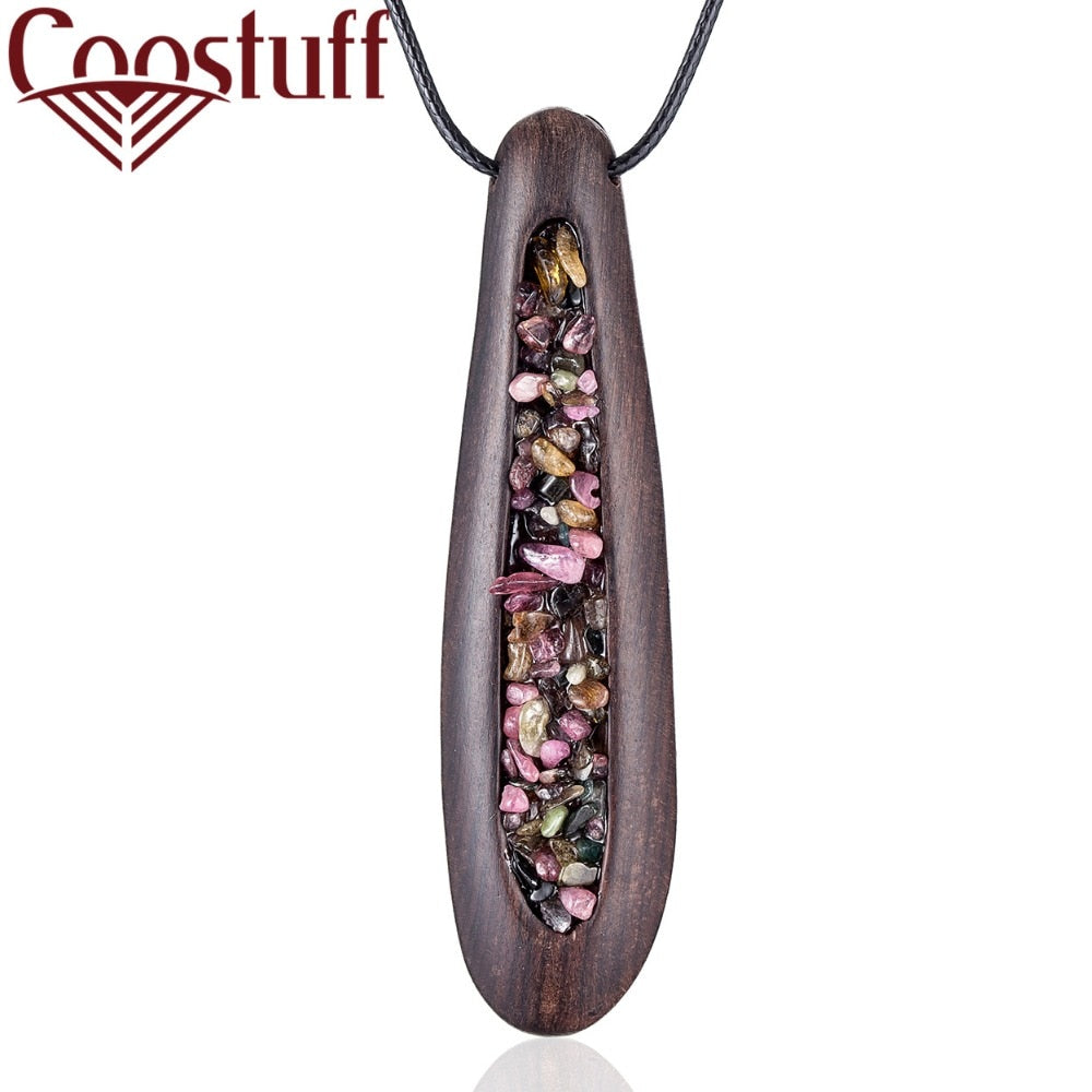 Choker Hanmade sandalwood Women Jewelry Color Stones necklaces necklaces & pendants women collares mujer choker kolye bijoux