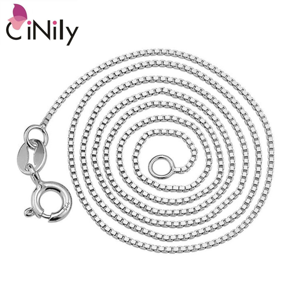 Authentic. Solid 925 Sterling Silver New Unique Chain Necklace Wholesale for Women Jewelry Necklace 16-18 SL003-04