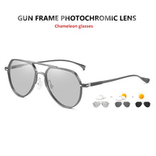 Carica l&#39;immagine nel visualizzatore di Gallery, Claasic Design Fotocromatici Occhiali da sole per uomo Occhiali da sole polarizzati Donna Chameleon Occhiali da guida UV400 lentes de sol hombre 