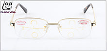 Load image into Gallery viewer, = Clara Vida Progressive Multifocal Reading Glasses Mens See Near Far Ultra Light Alloy For Intelligence Add +1 +1.5 +2 To +4